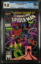 AMAZING SPIDER-MAN #334 CGC 9.8 WHITE PAGES  MARVEL COMICS 1990 4424136005 picture