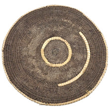 Makenge Handwoven Tribal Root Wall Basket Decor READ picture