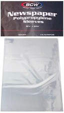 10 BCW 16X24 Newspaper Storage Sleeves Art Photo Print 16-1/4x 24-1/8 Protector picture