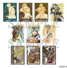 JoJo Bizarre Adventure Steel Ball Run Clear Card Set A B Caravan Exclusive y0002 picture