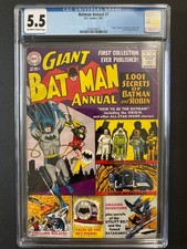 Batman Annual #1 CGC 5.5 - First Batman Annual picture