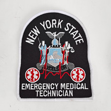 NY New York State EMT Emergency Medical Technician Patch picture