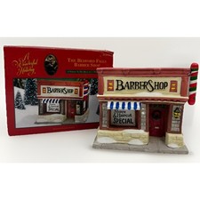 DHC A Wonderful Holiday It's a Wonderful Life Bedford Falls Barber Shop 1997 {QQ picture