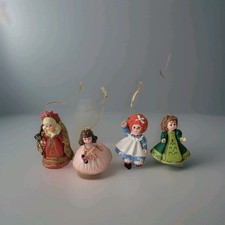 Madame Alexander Hallmark Ornament Set of 4  Vintage 90s Y2K Era picture