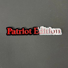 1PC Patriot Edition 3D Acrylic Badge - Car Truck Emblem Fender Sticker picture