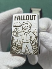 Zippo Fallout Lighter Vault-Tec Vault Boy Power Armor Laser Engraved Custom Gift picture
