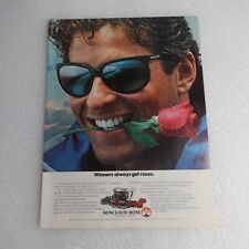 Vintage Print Ad Suncloud Rose Sunfilters Sports Illustrated Aug 6, 1984 picture