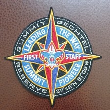 BSA Summit Bechtel Reserve Patch First Staff 