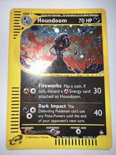 LP-/MP+ Pokemon Company Houndoom Aquapolis Holo Rare H11/H32 70 HP English picture
