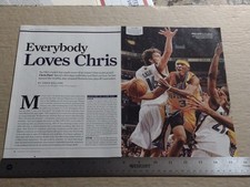 2006-Sports Illustrated Article- Everybody Loves Chris-Rookie Chris Paul-4 Pages picture