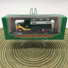 Hess 2000 Miniature First Truck Holiday Toy Christmas Gift in Box. NEW picture