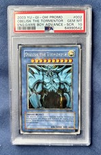 2003 Yu-GI-OH PROMO OBELISK THE TORMENTOR ENG GAME BOY ADVANCE SCR picture