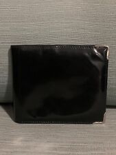 Authentic Gucci Black Leather Mens Bifold Wallet   picture