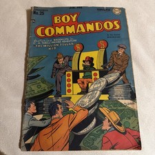 DC BOY COMMANDOS No. 25 (1948) 52 Pages picture