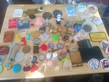 Grandpa's  JUNK DRAWER LOT  Vintage Collectibles Many Different Items. See Pics picture