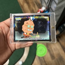 2025 Topps Chrome SpongeBob Squarepants Harold Black Refractor #/10 picture