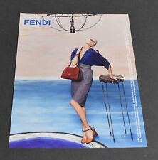 2013 Print Ad Heels Fashion Style Lady Long Legs Fendi Purse Skirt Hand Bag art picture
