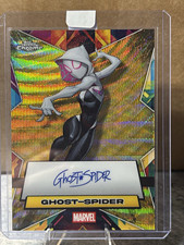 Topps 2025 Marvel Chrome Ghost-Spider Facsimile Autograph FA-GS 47/50 picture