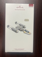 2019 Hallmark Keepsake Star Wars Y-Wing Starfighter Storyteller Ornament, NEW picture