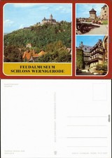 Wernigerode viewing terrace, castle courtyard 1982 picture