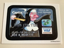 CAPITAL ONE NUN 2018 LOST WACKY PACKAGES SERIES 4 LW4 PARODY CARD, RARE NM picture