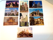 Mormon Temple Salt Lake City Postcards-Lot of 9 Unused picture