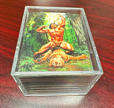 Tarzan 60-Card Non-Sport Trading Card Base Set w/ Checklist Near Mint picture