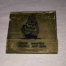 Vintage Unstruck Matchbook Captain George's Seafood Restaurant Virginia picture