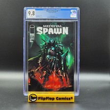 Image 2025 | Medieval Spawn #1  | Francesco Mattina cover | CGC 9.8 WHITE Pages picture