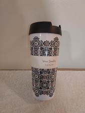 Vera Bradley Lisbon Medallion 16 oz Travel Mug With Lid Floral picture