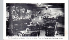 JERSEY LILLY DINER roseburg or c1940s postcard oregon interior roadside food picture