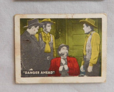 1950 Ed-U-Cards The Lone Ranger - Danger Ahead Episode 22 Witness in Trouble #57 picture