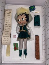 RARE 1999 Betty Boop Holiday Betty Syd Hap Danbury Mint Santa 562-001 New In Box picture