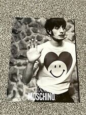 Rare Collectable Vintage 1998 Magazine Advert Art Picture Moschino Jeans Ad picture