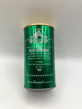 Nice 12oz * ROLLING ROCK * Old Latrobe BO'd SS 60’s Tab Beer Can Latrobe Pa. picture