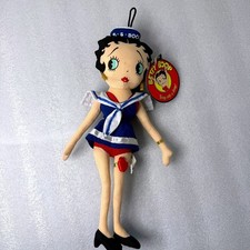 Vintage 1999 Kellytoy Sailor Betty Boop Plush Doll 12