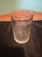 RARE Collectible Vintage Campari Mixing/Paddle Glass picture