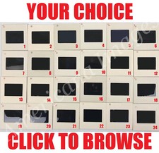 YOUR CHOICE $8 each RANDOM PLACES & THINGS, MANY GREAT IMAGES 35mm slides C-084 picture