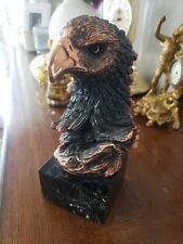 Vintage Eagle Head Statue Sculpture picture