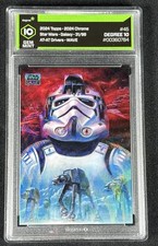 2024 Topps Chrome Star Wars Galaxy AT-AT Drivers #45 Wave /99 DEGREE 10 picture