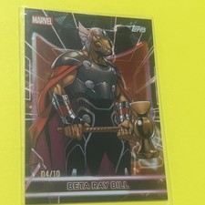 2026 Topps Marvel Neon – Beta Ray Bill #85 – Black Foil /10 – SSP picture