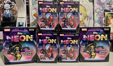 2026 Topps Neon Marvel Trading Cards: 4 Blaster Boxes 2 Mega Boxes  picture