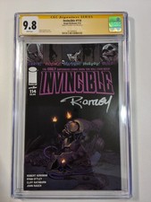Invincible #114 CGC Signature Series 9.8 Signed Ottley picture