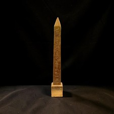 Ancient Egyptian Artifacts A Rare Authentic Pharaonic Egyptian Obelisk BC picture