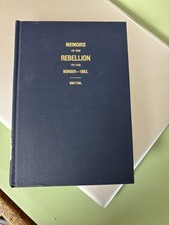 Memoirs of the Rebellion on the Border 1863 Hardcover, Britton Civil War picture