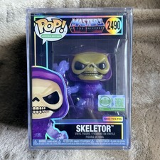 Funko Pop Skeletor (Translucent) #2490 LE 5000 W/ Pop Protector IN HAND picture