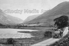 rdd-51 Corris Railway Motor Coach, Tal-y-Llyn Lake and Pass, Wales. Photo picture