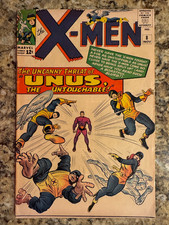X-MEN #8 VG/FN 5.0 / 1ST UNUS THE UNTOUCHABLE / MARVEL COMIC picture