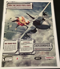 Ace Combat 5: The Unsung War - Vintage Gaming Print Ad / Poster / Wall Art picture