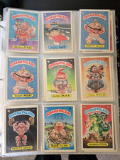 Topps 1985 1986 1987 Garbage Pail Kids GPK 300+ Card Vintage Binder Lot  picture